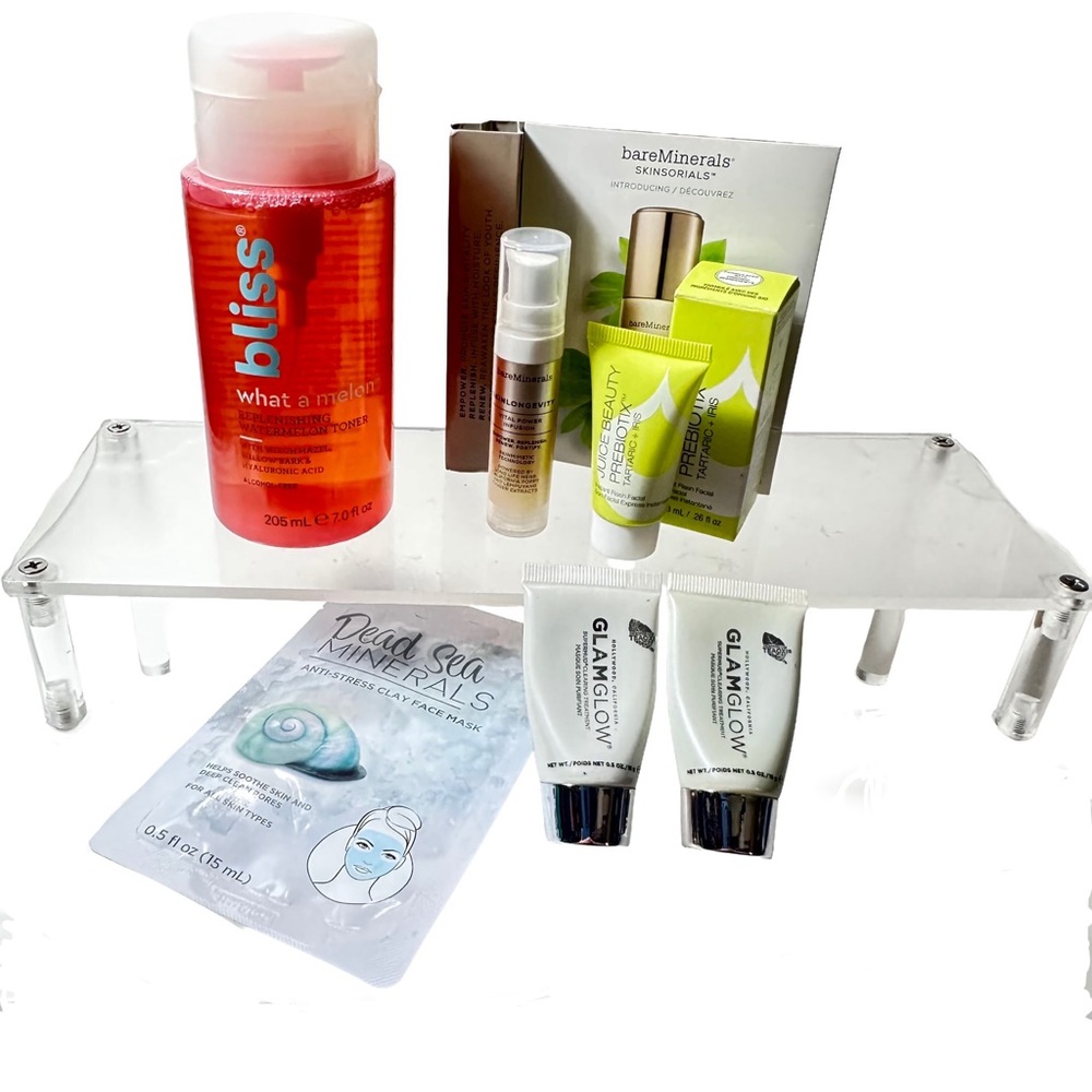 Clearing Replenishing Skincare Bliss Melon Glamglow Juice Prebiotix SkinSorials